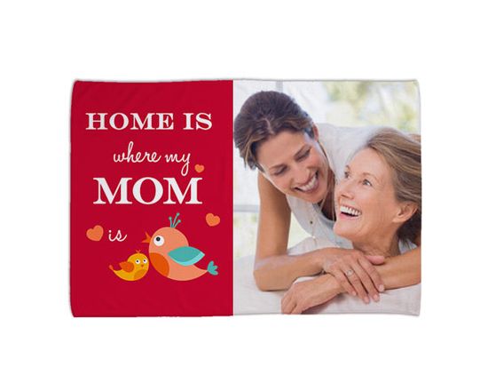 Coperta 150x100 Home is mom