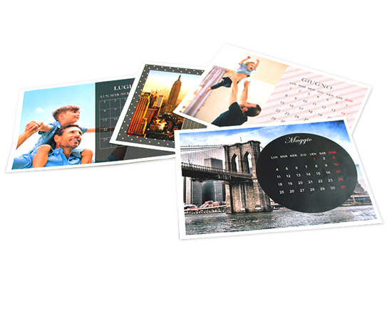 foto per calendario in plexiglass