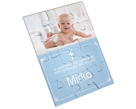 Puzzle Magnetici Rettangolari Baptism him