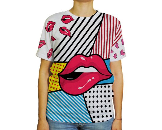 stampa full print t shirt