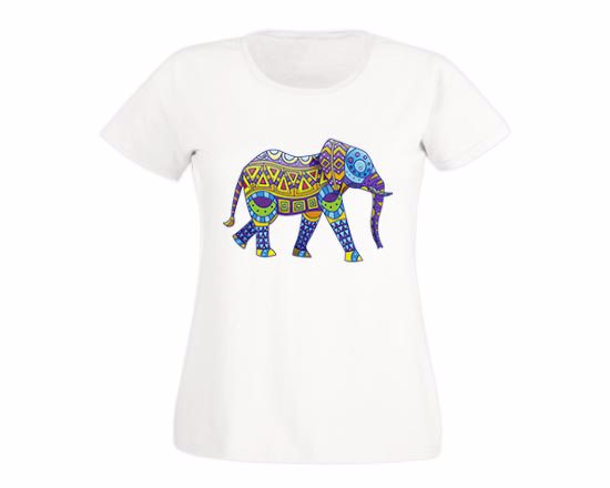 Maglietta donna in cotone Elephant