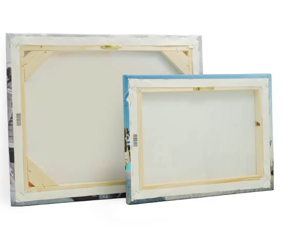 Retro Telaio per diverse dimensioni di stampa su tela