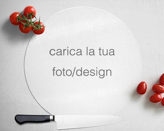 crea il tagliere in vetro personalizzato con foto