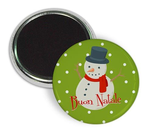 Magnete con pupazzo di neve