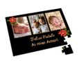 Puzzle in masonite con grafica collage