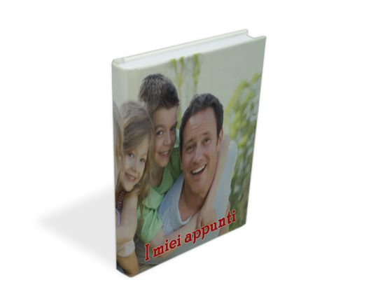 stampa taccuino con foto
