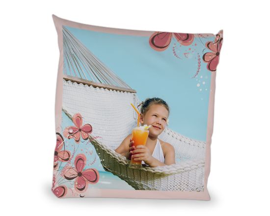 federa quadrata per cuscino personalizzata con foto e grafica