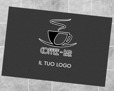 Zerbino promozionale con grafica bar, da personalizzare con logo
