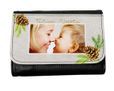 ortafoglio piccolo da donna personalizzato con grafica Pine cone