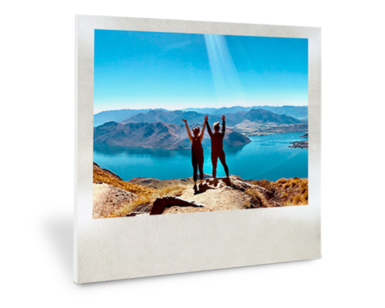 Stampa su forex grafica “Polaroid” personalizzabile