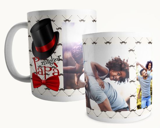 Tazza stampata su tutta la superficie