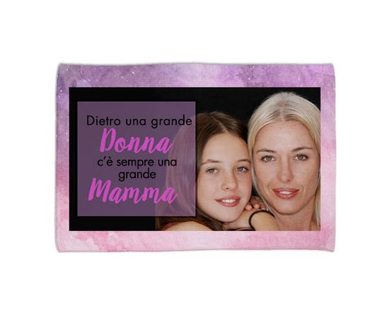 Coperta 150x100 Donna e mamma