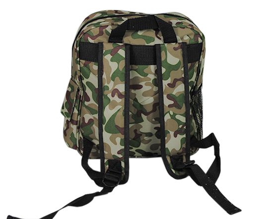 retro zaino fantasia camouflage