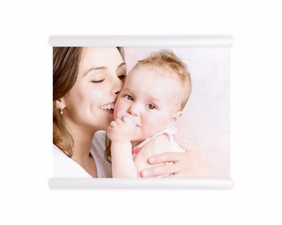 arazzo personalizzato con stampa di immagini e testi