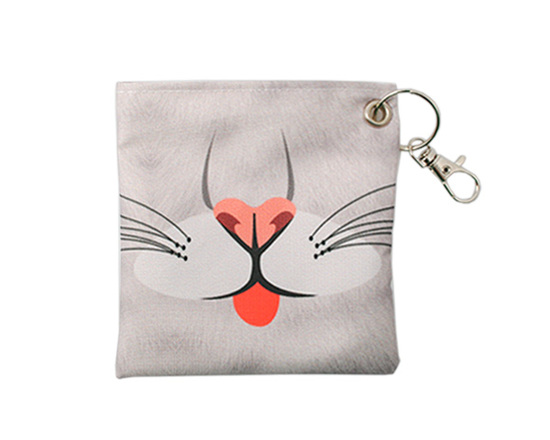 Porta mascherina gatto