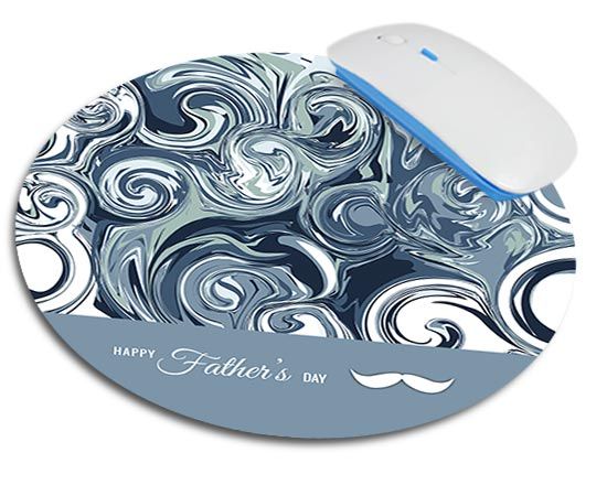 Tappetino mouse tondo Blue father