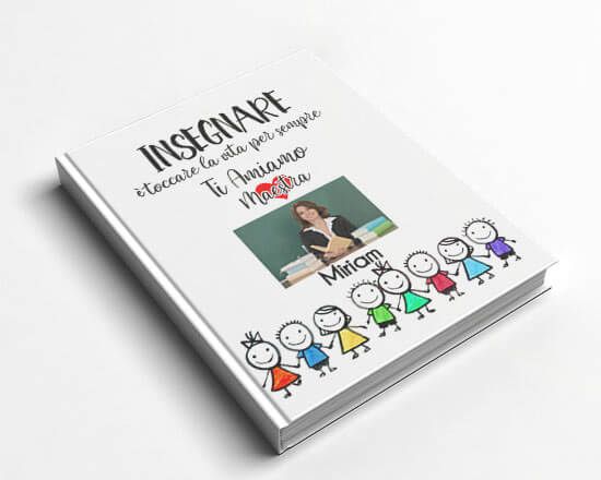 Grafica con scolari per la tua agenda
