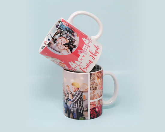 personalizza tazza christmas con foto e grafiche