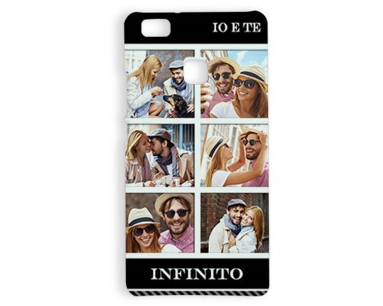 Cover 3D Huawei P9 Lite Black collage
