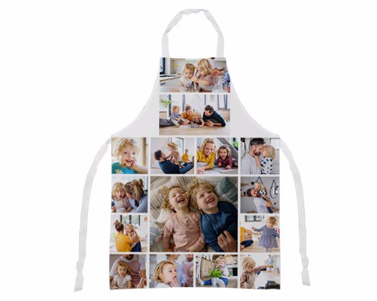 Grembiule Collage personalizzato con foto