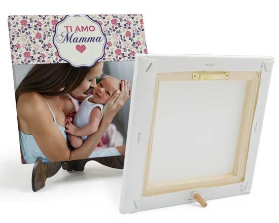 tela light personalizzata dedicata alla mamma