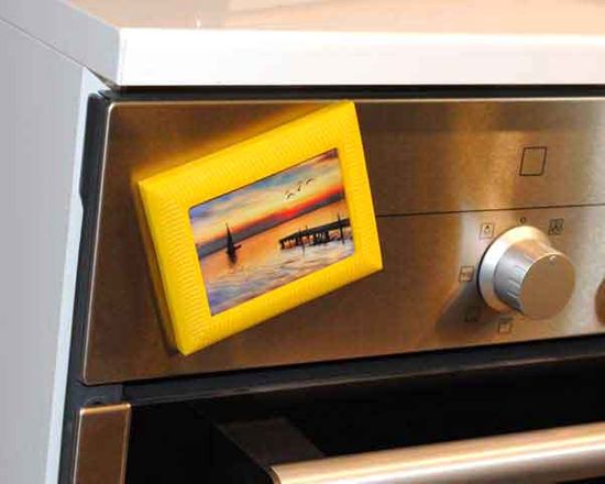 cornice magnetica in gomma colorata