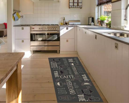 Passotoia per cucina realizzata con superficie in feltro e base antiscivolo