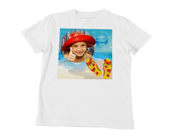 T-SHIRTIDEA REGALO dichiarazione shirt per bambini Personalizzata nome e età