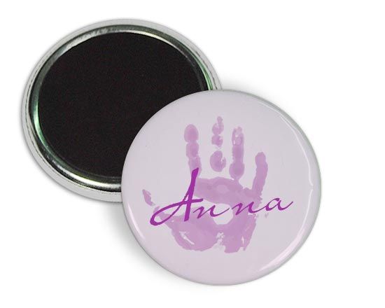 Magnete da frigo Impronta rosa