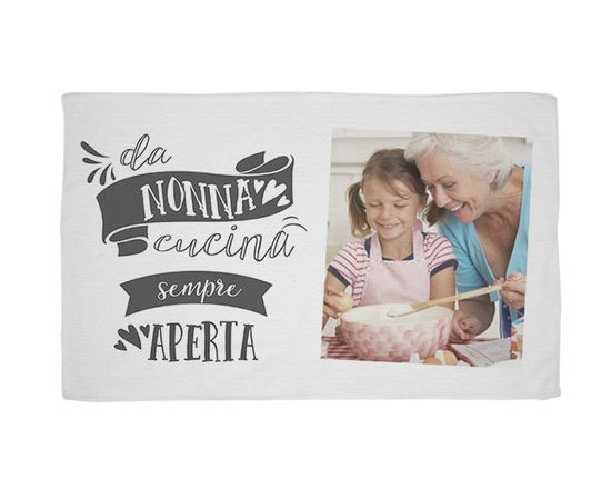 Strofinaccio personalizzato per Nonna
