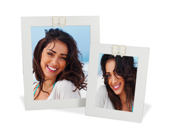 cornici fotografiche in due misure