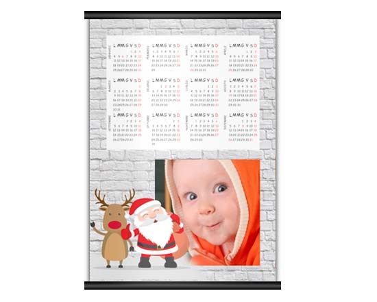 Calendario A4 Babbo on Wall