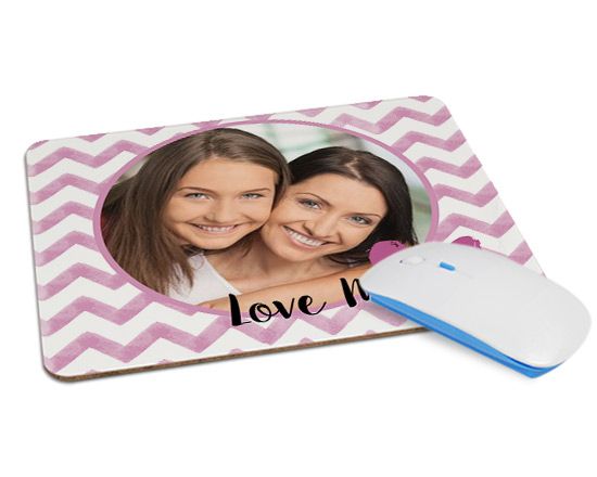 Mousepad con grafica zig zag
