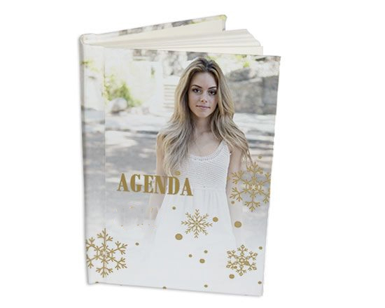 Agenda 15x20 White Christmas