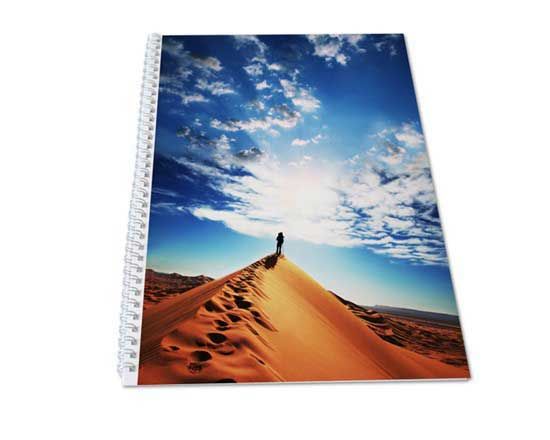 I tuoi viaggi, i tuoi momenti più belli da ricordare da oggi potrai portarli sempre con te con i nostri quaderni con spirale in formato A4