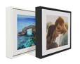 Tela Americana quadrata con cornice Passepartout, personalizzata con le tue foto