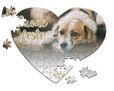 Puzzle cuore A4 White Christmas