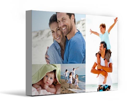 Foto collage personalizzato con 4 immagini diverse