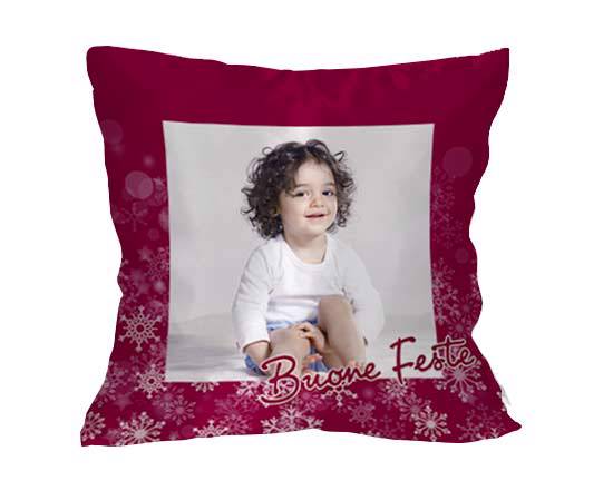Il foto cuscino natalizio per la tua immagine