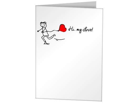 Crìard con grafica di S. Valentino "My Love"