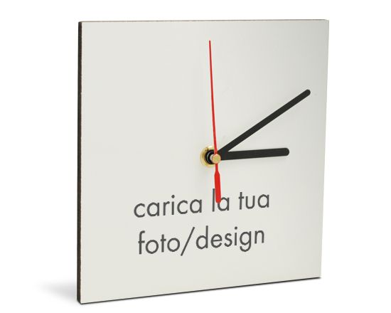 crea  orologio con foto