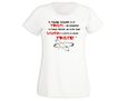 T-shirt donna in cotone Stupidi e tristi