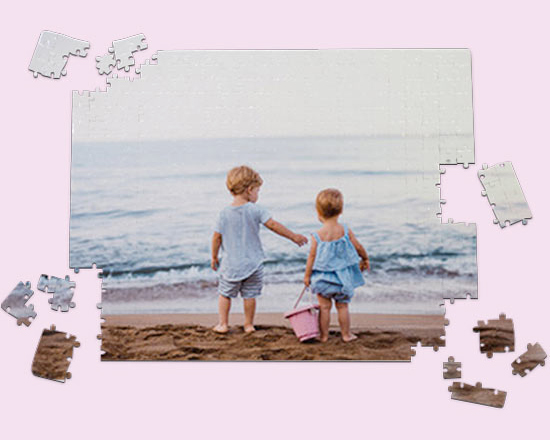 Puzzle medio da 500 pezzi personalizzato con foto