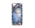 Cover in Silicone iPhone 5-5S Texture rose