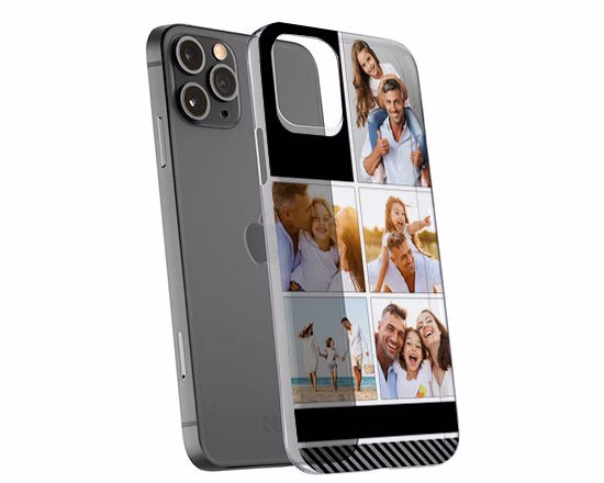 Realizza la tua cover per iPhone 12 Pro, con un collage di foto. Rendila unica