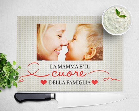 Crea un tagliere in vetro personalizzato