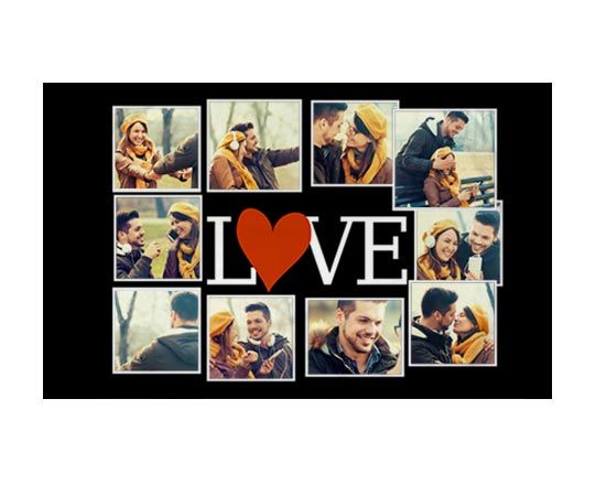federa per cuscino personalizzata con le foto del tuo grande amore