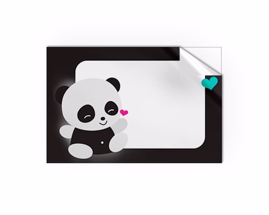Piccolo panda per i tuoi stickers