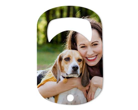 Apri bottiglie small con foto di un cane