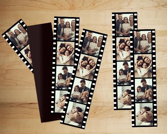 Photostrips Magnetiche con grafica Ciak -  6 foto uguali